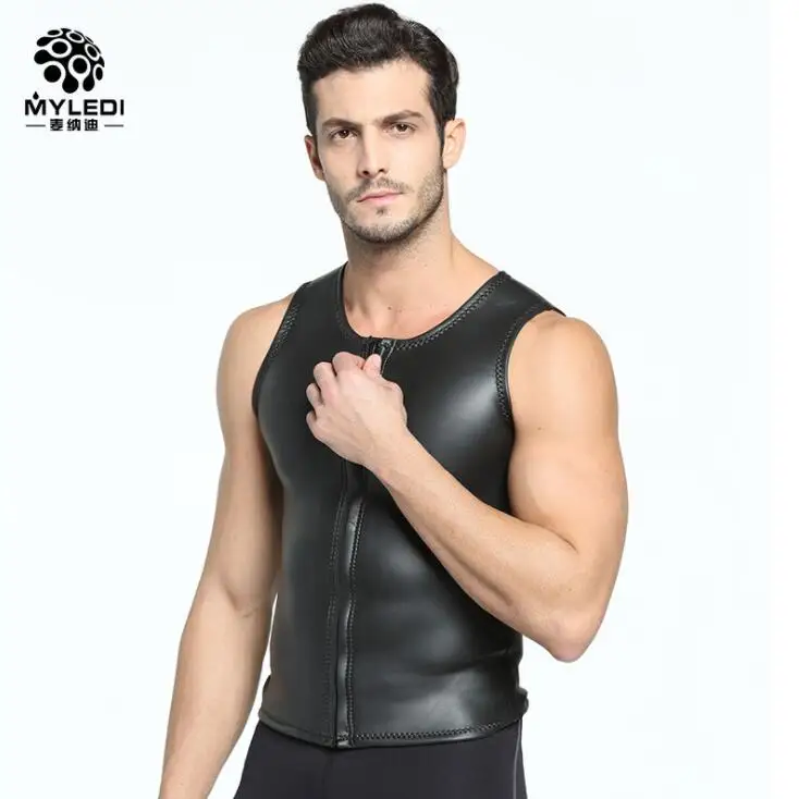 2MM light skin CR high diving vest, super light skin diving suit, light skin diving jacket, waterproof and warm