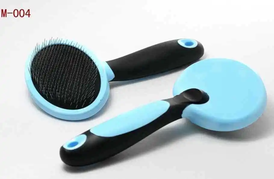 Pet Dog Cat Massaging Grooming Shedding Comb Brush Slicker Brush