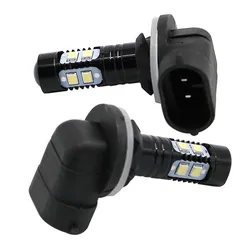 2X 50W 6000K LED Headlight Bulbs Lamps Head Light Bulb For Polaris Sportsman/Ranger 300 400 450 500 550 800 570 RZR MAGNUM