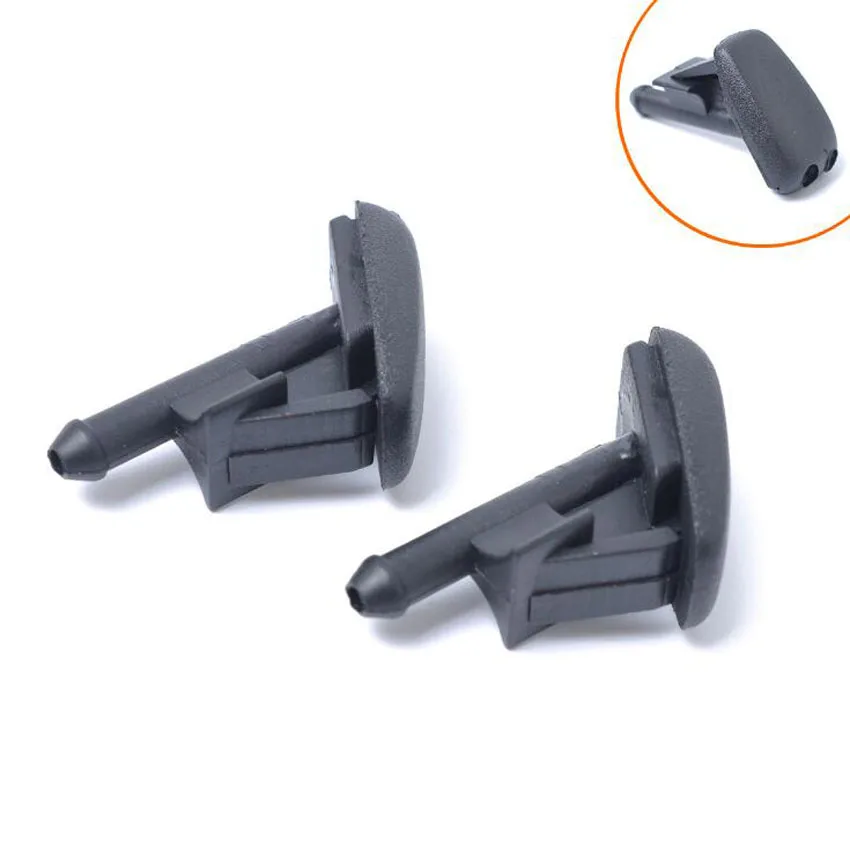 For BMW 3 Series E36 316/318/320/323/325 Z3 61601384859 2pcs Car Windshield Spray Water Nozzle Washer