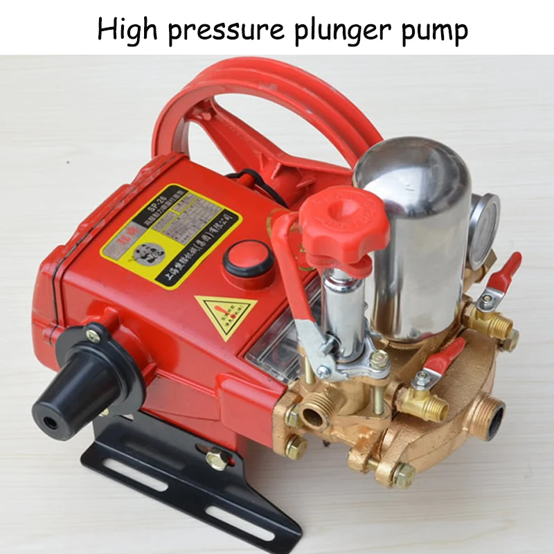 

Plunger Pump For Pesticide Spraying Machine High Pressure Three Cylinders Pump Type 26 With English Manual