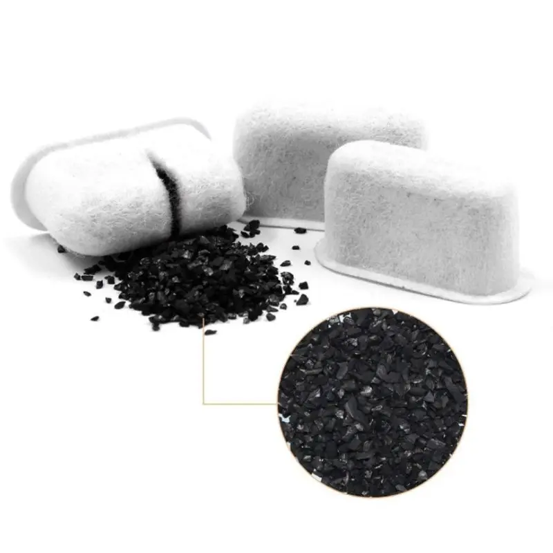 2PCS Replacement Activated Carbon Charcoal Water Filter For BES980 BES920 BES870 BEP920 Kitchen Coffee Maker Machine Accessories