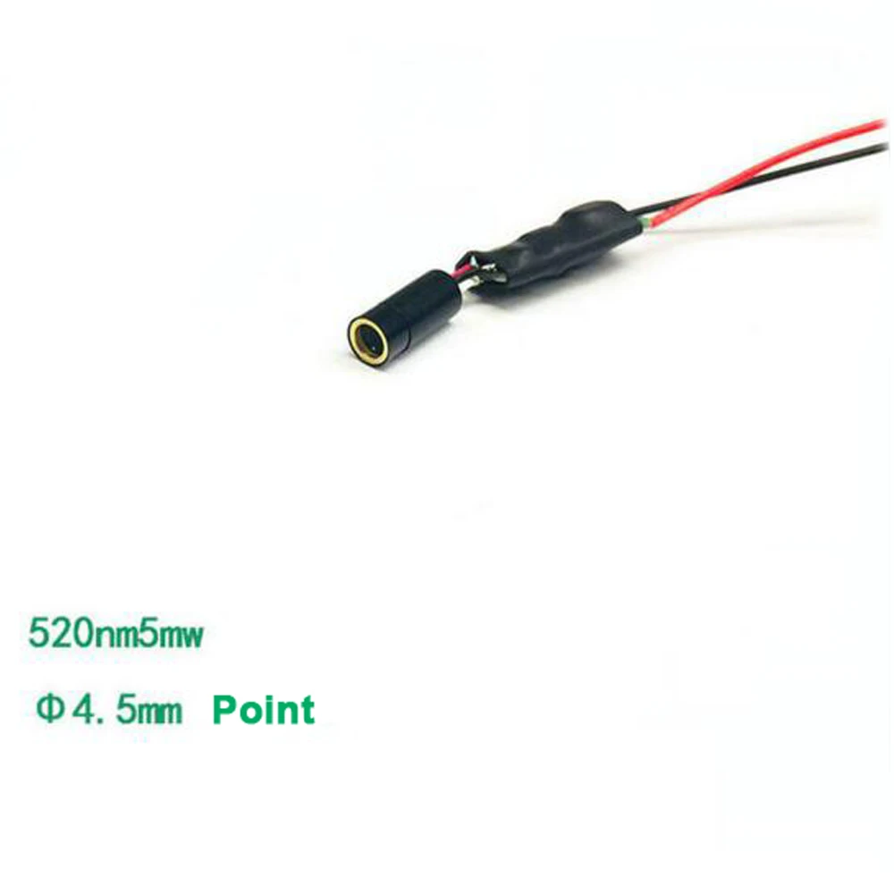 Class II Safety Laser 520nm 1mw Green Emitter Laser Module 520nm Laser Module