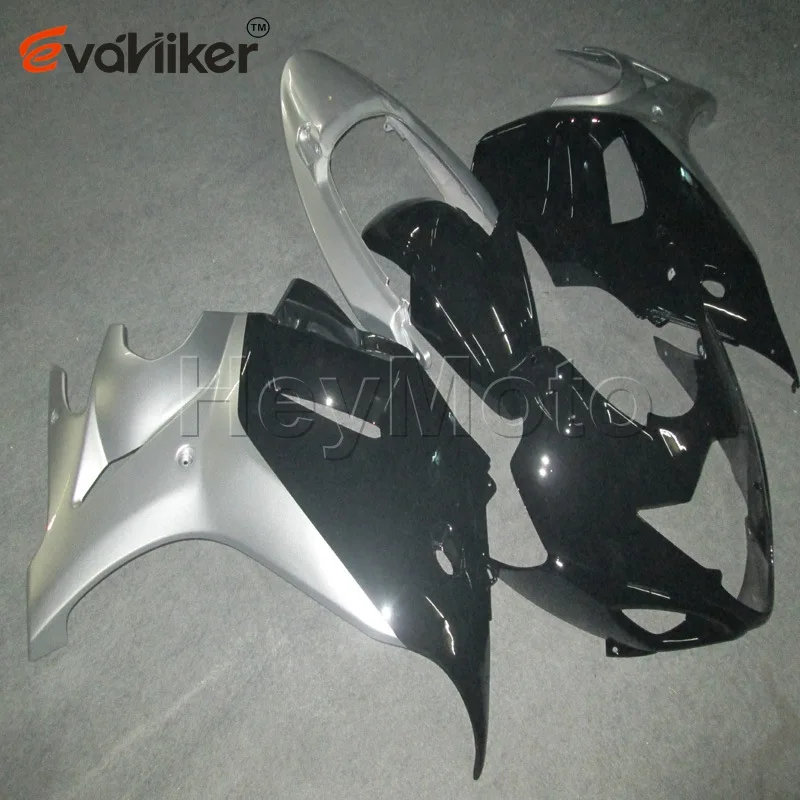 motorcycle fairing for GSX650F 2008 2009 2010 2011 2012 black silver GSX 650F 08 09 10 11 12 ABS motor panels H3