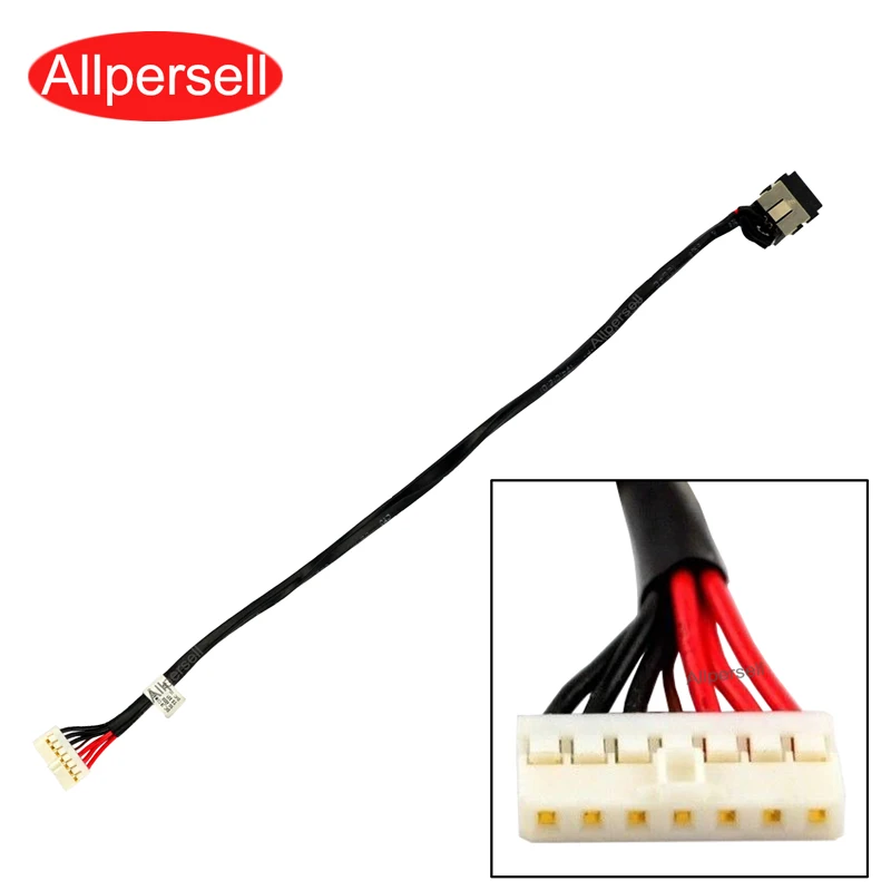 Laptop DC Power Jack Harness For De ll Vostro 3400 3500 V3400 power socket Connector Cable