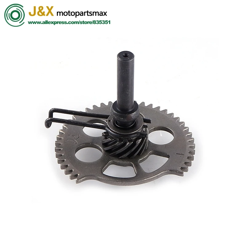 ATV GY6 125cc 150cc Engine Idle Gear Shaft Gear Starter Sprocket for Chinese Scooter Moped Go Kart Quad ATV 152QMI 157QMJ