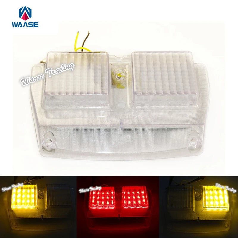 

E-Marked Taillight Tail Brake Turn Signals Integrated Led Light Clear For 1994-2002 DUCATI 748 L/R/S/SP/SPS Biposto Monoposto