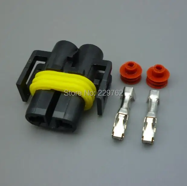 Shhworldsea 2sets H8 H9 H11 880 881 2p Female And Male Adapter Harness Car Auto Wire Connectors For Xenon Light Socket Plug