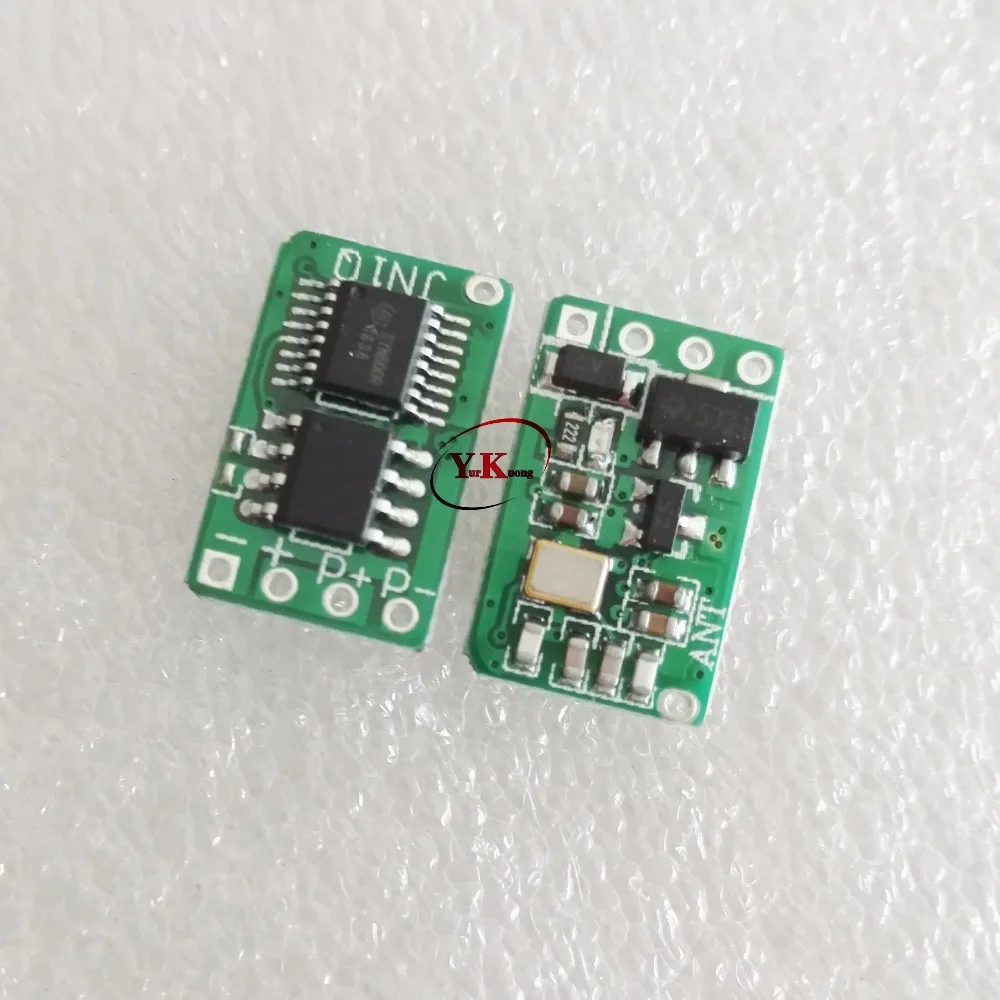 Low power consumption Micro Remote Switch Contactless No Noise 3.7V 4.5V 5V 6V 7.4V 9V 12V Transmitter PCB Circuit 1527 433Radio