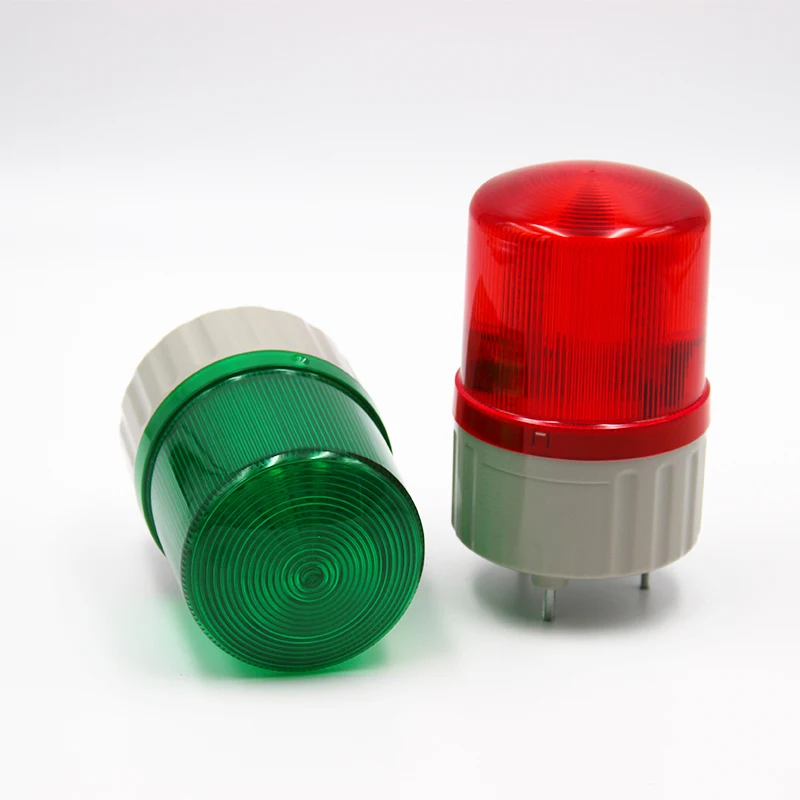 สีแดงสีเหลืองสีเขียวสีเขียว LED สัญญาณ Beacon ALARM คำเตือน Buzzer DC12V/24 V AC110V/220 V LTE/TB-1081 (J)