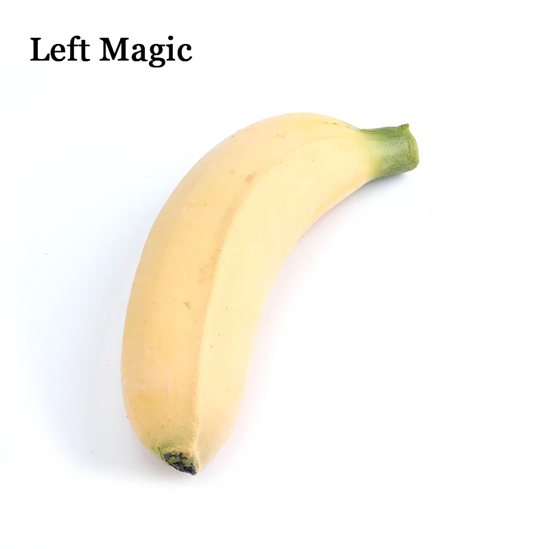 Rubber Fake Banana From Empty Hand Imitation Vanishing Appearing Banana Magic Tricks Stage Gimmick Props Illusion Comedy