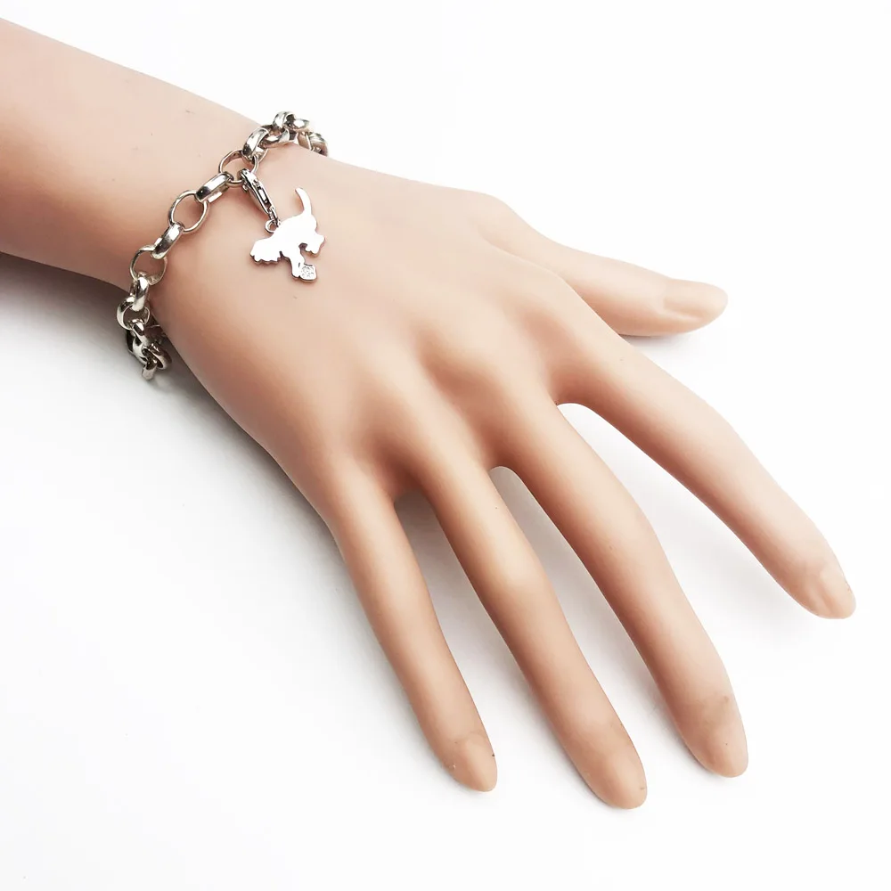 Small Kitten Cat Charm,Europe Style Club Good Jewelry For Women Summer Cute Gift In 925 Sterling Silver