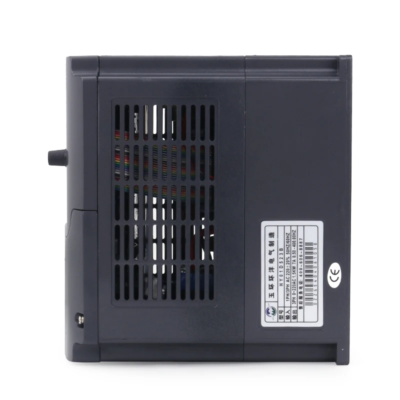 1.5KW / 2.2KW VFD Inverter 220V HuanYang VFD Frequency Converter 3 Phase Output Machine Drive Inverter for Motor