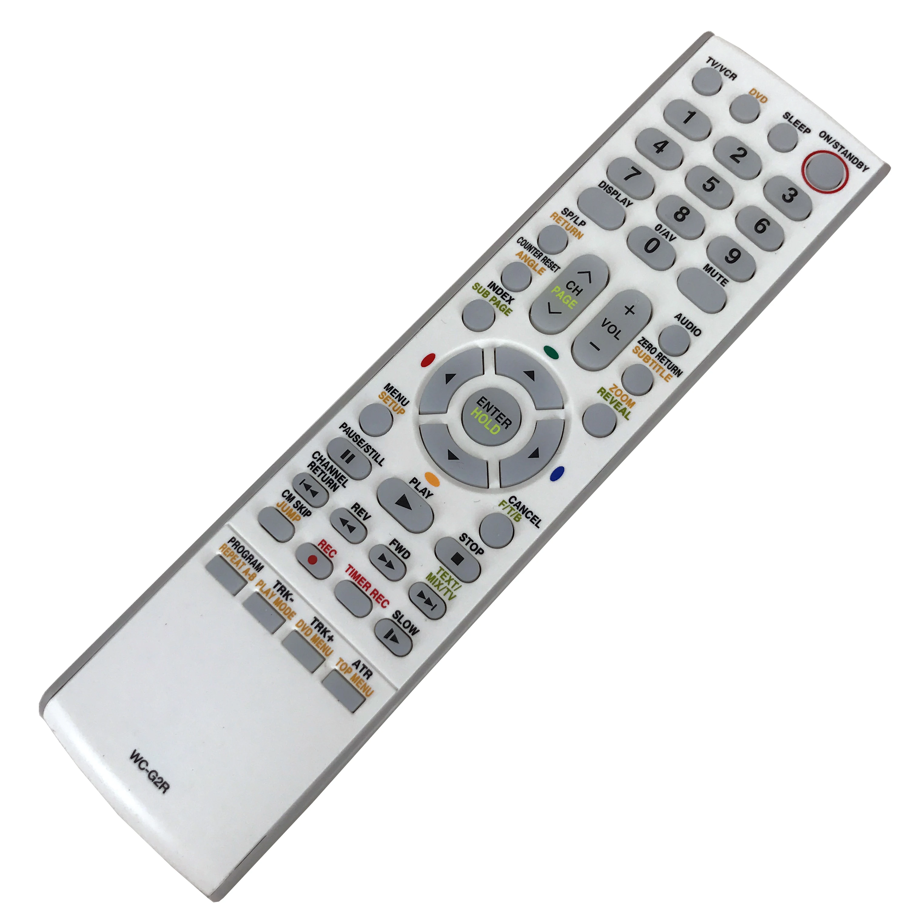 

Used Original Remote Control For Toshiba WC-G2R VTW-21FQR TV VCR Fit for DVD Combo Player