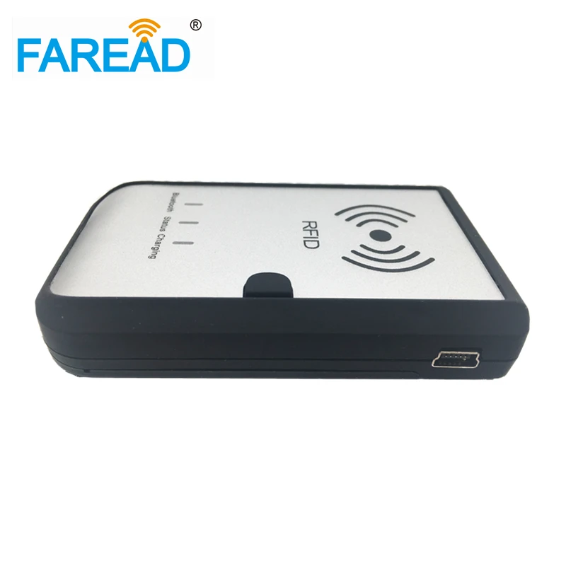 Mini desktop ISO11784/5 USB E-wallet Bluetooth-compatible RFID card reader 125kHz EM4200,TK4100 microchip scanner for PC&android