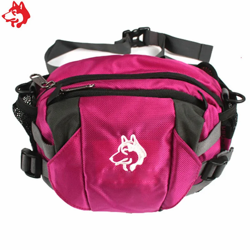 China Rose/Yellow/Purple/Dark Green Custom Outdoor Sports Waterproof hiking fanny bag for hiking Waist Pack