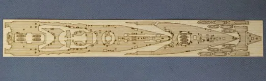 Aoshima ARTWOX 038673 Nagato battleship wood deck AW20141