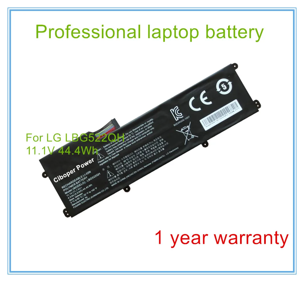 

New Original Laptop Battery for XNOTE Z350-GE30KB Z360-GH60K LBG522QH 11.1V 4.0AH 44.40WH