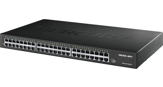 Plug & play, 48 portas desktop gigabit 1000mbps switch de rede ethernet lan hub completo ou meio duplex troca rápida switch