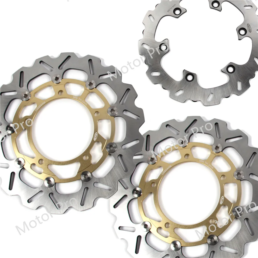 For Suzuki GSX650F ABS 2008 - 2014 Front Rear Brake Disc Disk Rotor Kit Motorcycle GSX 650 F GSX650 650F 09 2010 2011 2012 2013