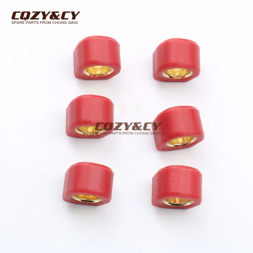 High Performance Variator Weights Round 17x 12mm 8g for SUZUKI Address50 Katana V-Y 50 Sepia S 50 Zillion50