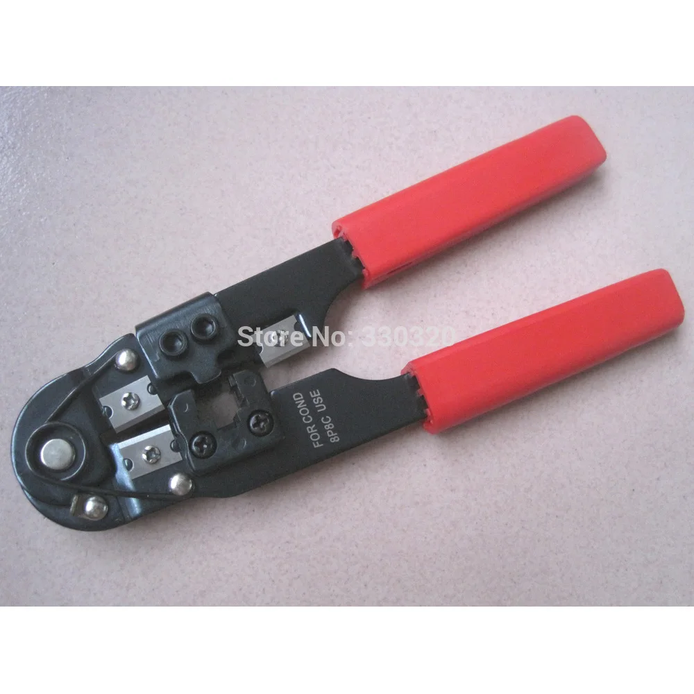 RJ45 Cable Crimper Crimp + Strip Cut Tool Network crimp pliers LS-210N