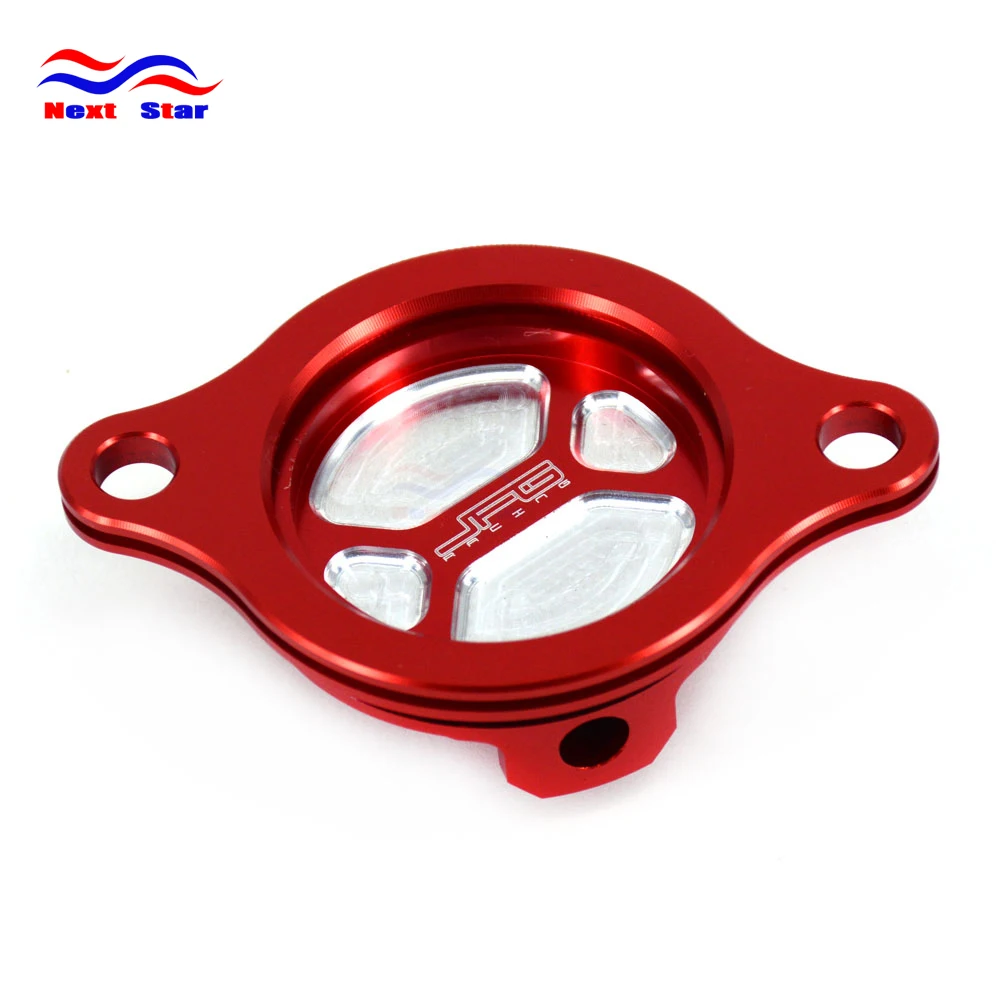 Motorcycle CNC Oil Filter Cap Cover For HONDA CRF450R 2002 2003 2004 2005 2006 2007 2008  CRF450X 2005-2017 CRF 450 450R 450X