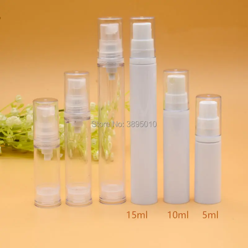 15ML 10ML 5ML Airless Pump Bottle Spray bottle Emtpy Perfume bottle Refillable bottle F965