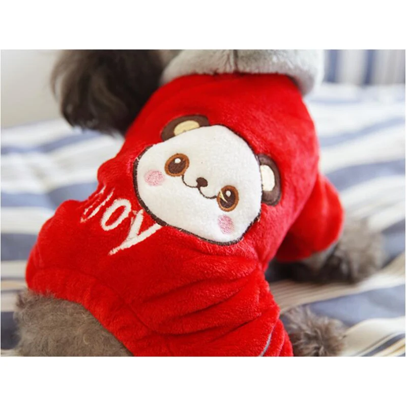 Winter Warm Apparel Puppy Pet Jumpsuit Apparel Coats Animals Clothing Hoodies For Pet Small Large Dog Coat Jackets for chihuahua
