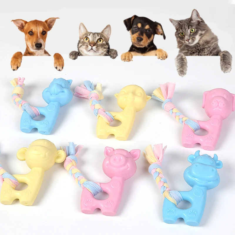 Cepillo de dientes para mascotas, juguete para perros, juguete para masticar para perros, Teddy, palo de cepillo de dientes para perros pequeños, suministros de cuidado Dental, juguete para perros bucales, juguetes para cachorros