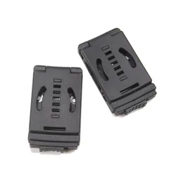 Belt Attachments Holster Loops Large Belt Clip For DIY Knife Kydex Sheath Holster with Lock and Mounting Hardware Knife Parts