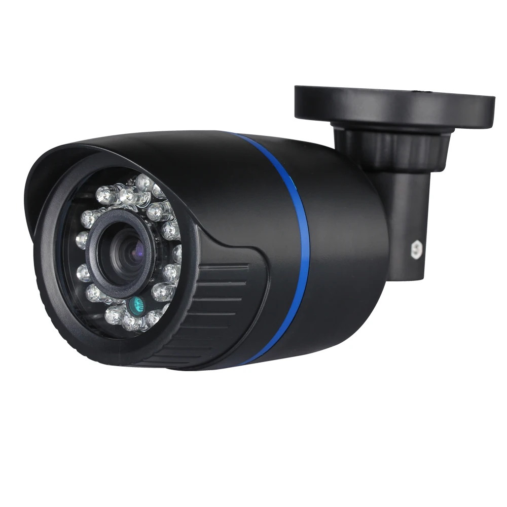 

Hamrolte IP Camera 3MP Hight Definition Nightvision Outdoor Surveillance IP Camera Motion Detection POE Module Optional