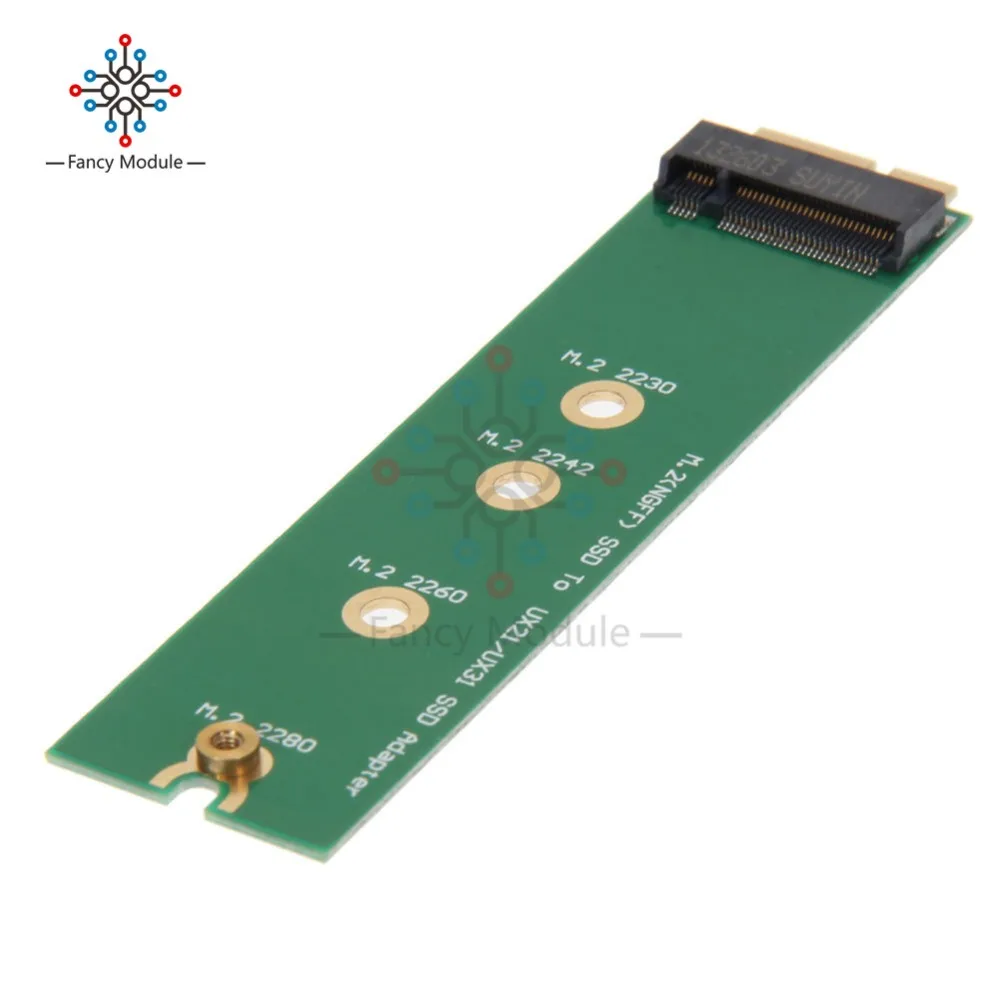 M.2 NGFF SSD To 18 Pin Adapter Card SSD For Zenbook SSD Applied for Asus UX31 UX21