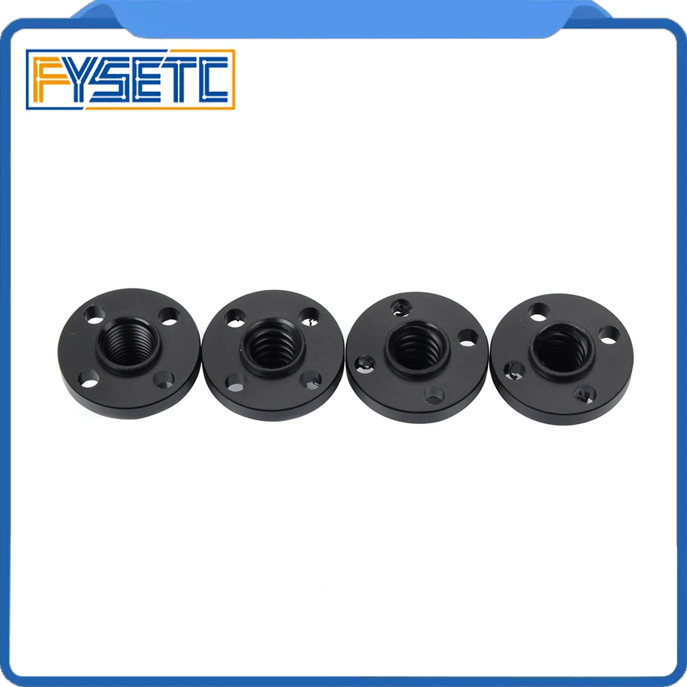 3D Printer Z Axis Trapezoid Motor Screw Nuts T8 Nut Trapezoidal Screw Nut POM Nut Lead 1mm 2mm 4mm 8mm for Lead Screw
