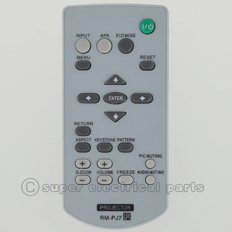 Remote Control RM-PJ7 for Sony Projector VPL-EX10 VPL-EX120 VPL-EX145 VPL-EX175 VPL-EX121 VPL-EX146