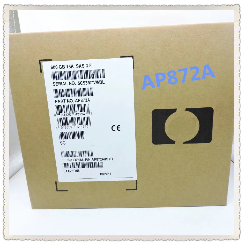 AP872A 583718-001 600 ГБ M6612 SAS EVA 6 ГБ гарантировано Новое в оригинальной коробке Обещали отправить через 24 часа