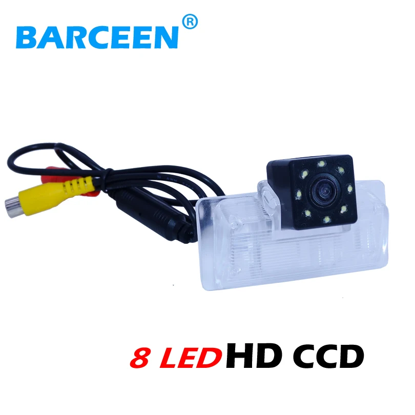 Hot selling car rear reversing camera bring the higest night vision with 8 led for Nissan Almera /TEANA / Sylphy Altima