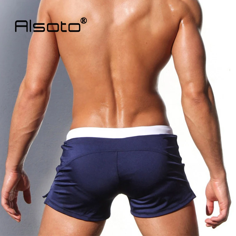 New Sexy swimming trunks men swimsuit sunga hot male swim Swimwear briefs Beach Shorts mayo sungas de praia homens calzoncillos