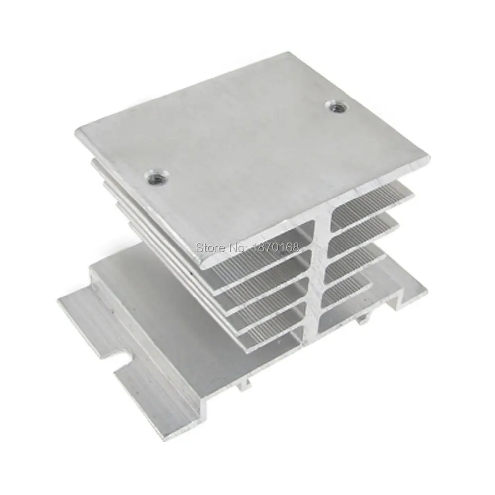 New Aluminum Heat Sink for Solid state relays, SSR type small heat dissipation