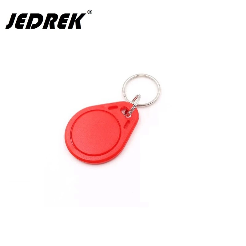 10PCS 125Khz 쓰기 가능 EM4305 RFID 키 태그 액세스 제어를위한 Keyfobs 토큰 키 체인