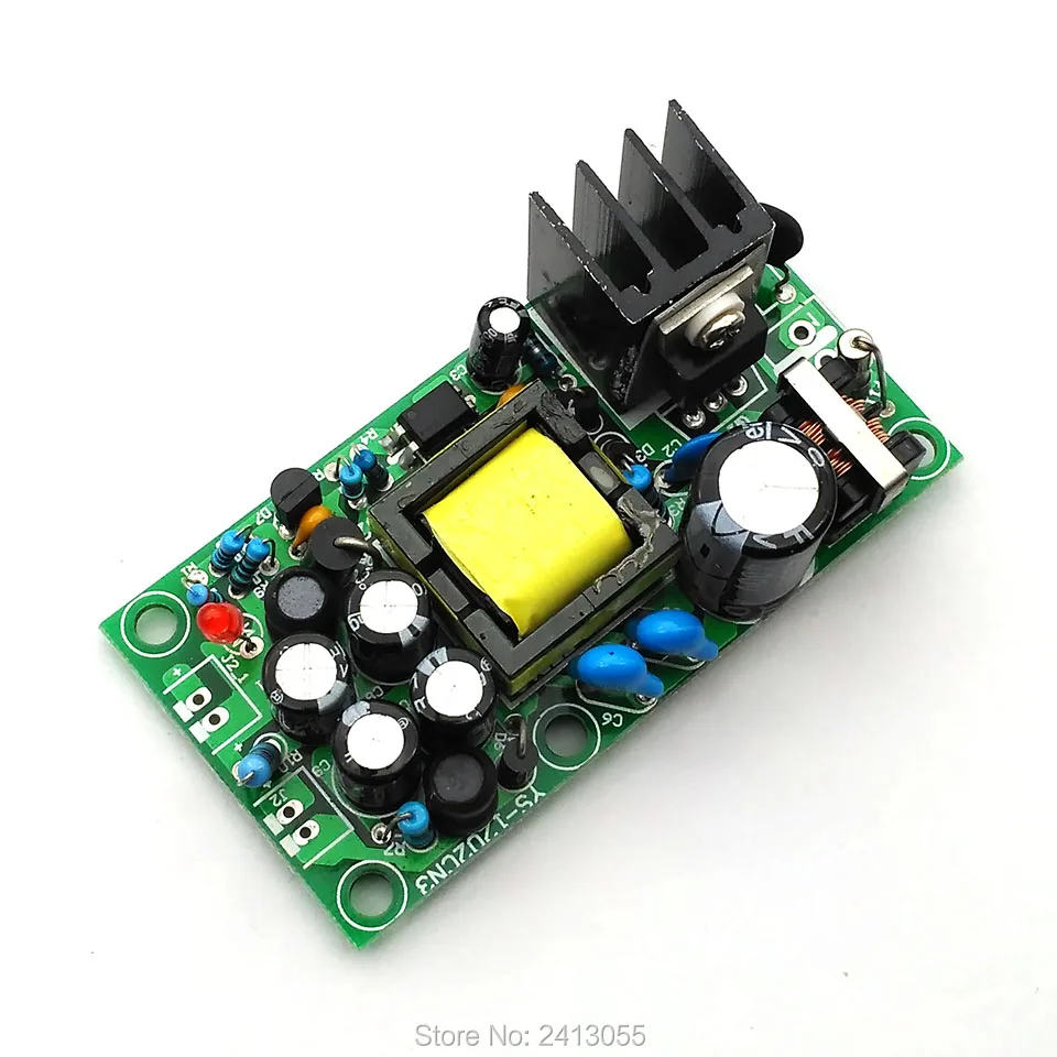 12V1A \\ 5V1A fully isolated switching power supply / AC-DC modules / 220V switch 12v 5v dual output