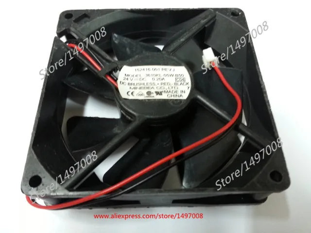 

NMB-MAT 3610KL-05W-B50 C04 DC 24V 0.20A 92x92x25mm Server Cooler Fan