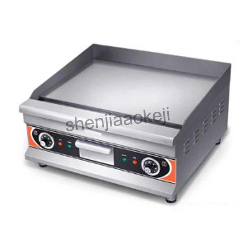 

EG-600 Commercial Electric Grill Griddle Stainless Steel Electric Griddle Teppanyaki equipment Grill board 220v 5000W 1pc