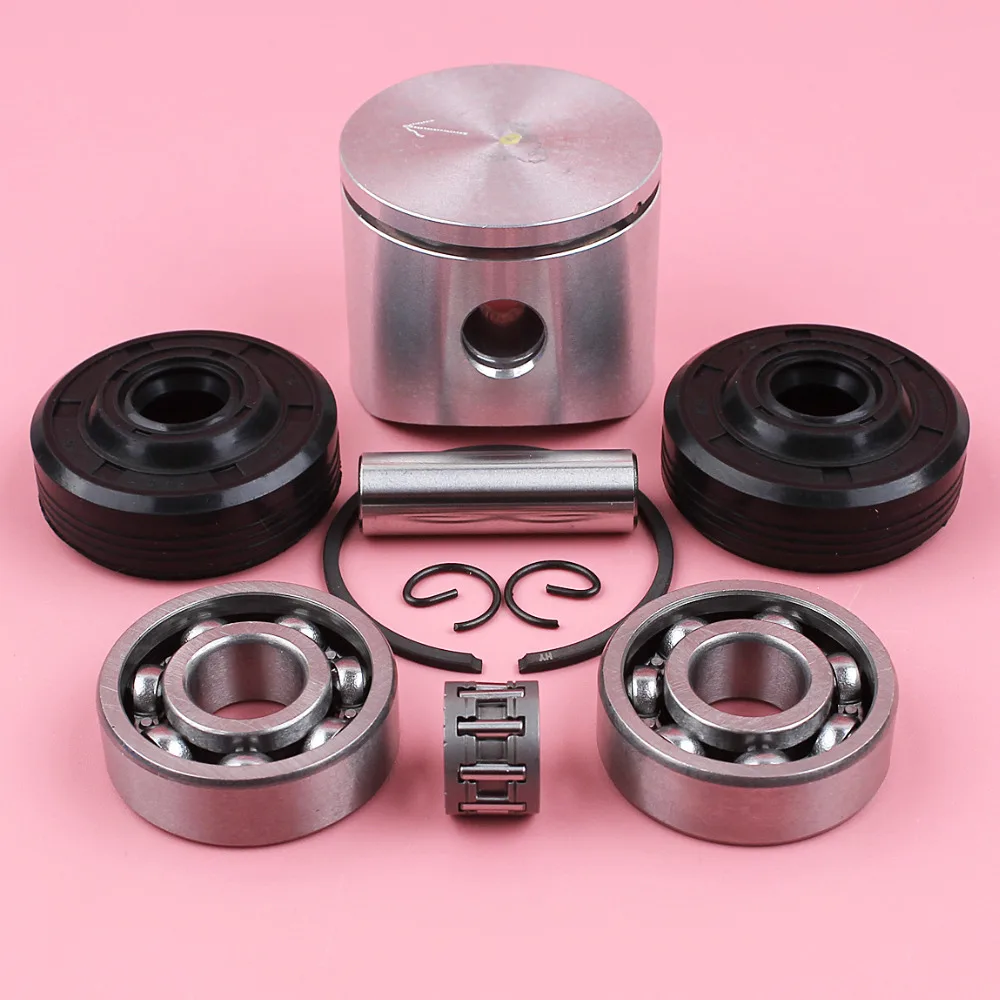 

40mm Piston Pin Ring Circlip Crank Bearing Oil Seal Needle Bearing For Husqvarna 41 141 141LE 142 142E Chainsaw Parts