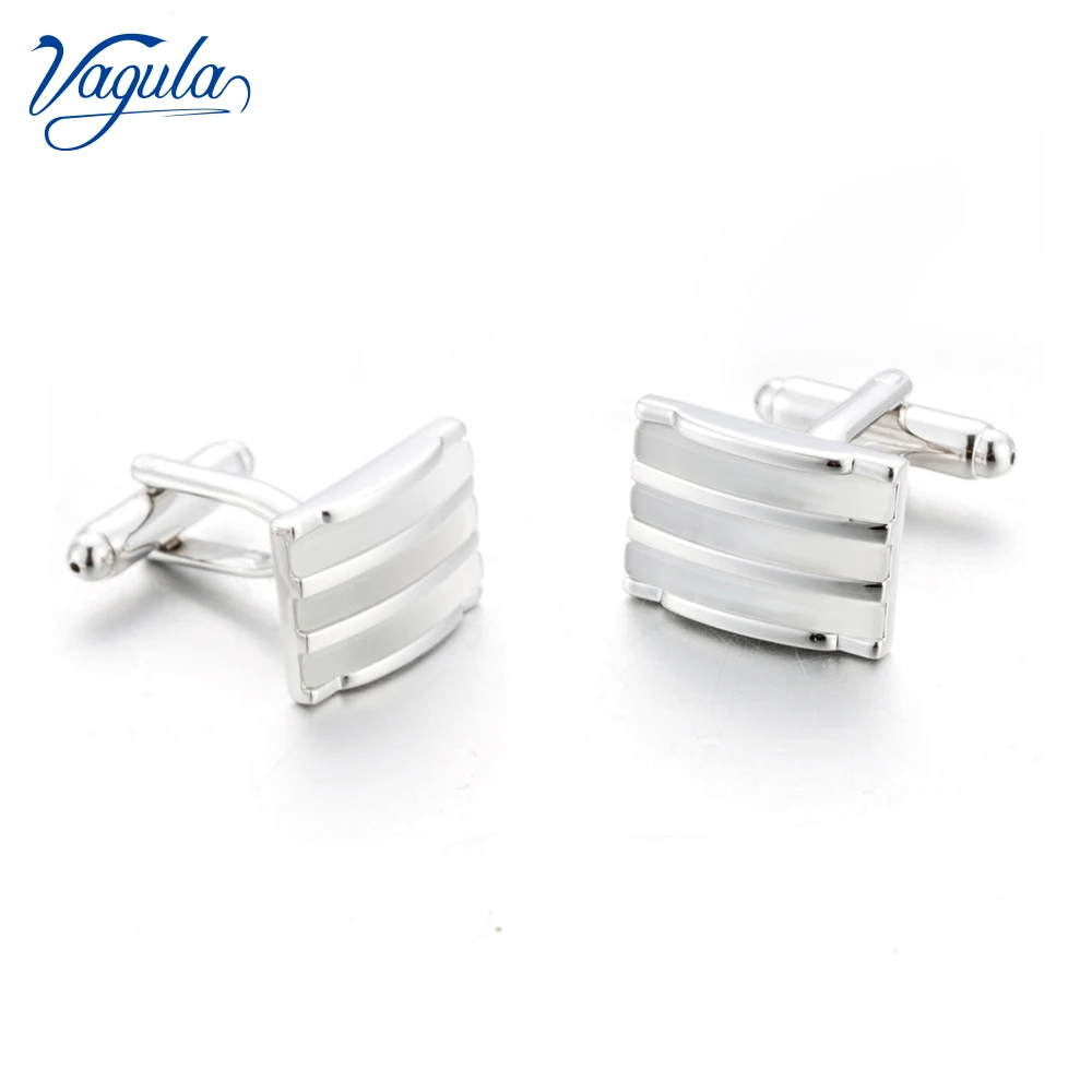 

VAGULA Classic Cuff link Luxury gift Party Wedding Suit Gemelos Shirt Buttons Cufflinks 181