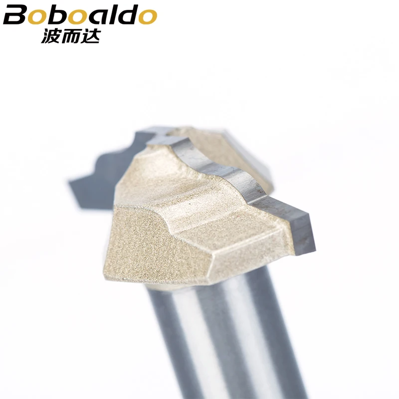 1 PC 1/2 "Shank Trimmer Router Bits สําหรับไม้ทังสเตนคาร์ไบด์งานไม้แกะสลัก Endmill เครื่องมือสําหรับไม้ MDF