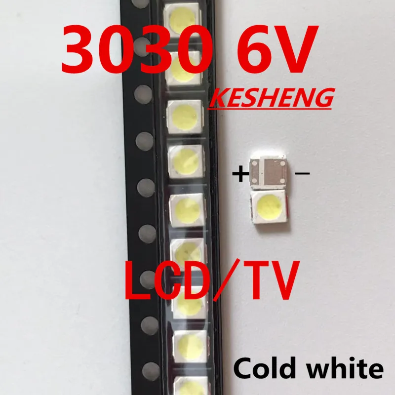 LED Backlight High Power LED 1.8W 3030 3V 6V Cool white 150-187LM PT30W45 V1 TV Application