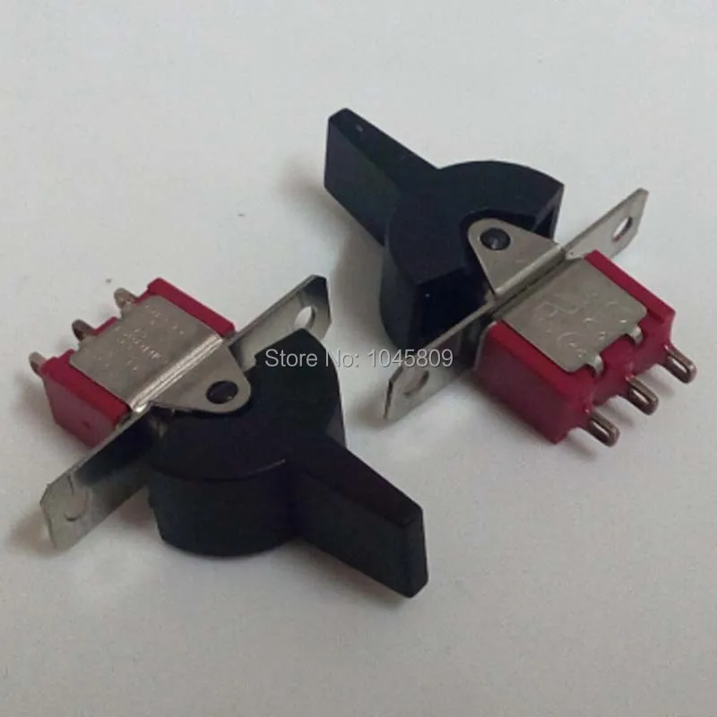 10 X 3-Pin SPDT Push  (ON)-OFF-(ON) Switch Mini Toggle Switch 6A 125VAC Mini Switches Mark UL Toggle Switch