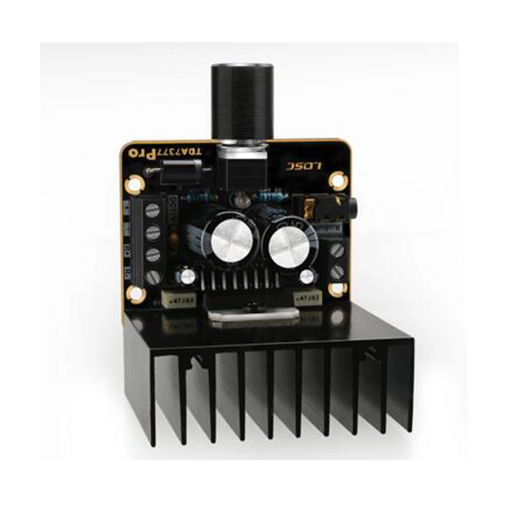 Módulo amplificador diy tda7377 placa amplificadora de potência 12v canal duplo estéreo 30w * 2 amplificador automotivo
