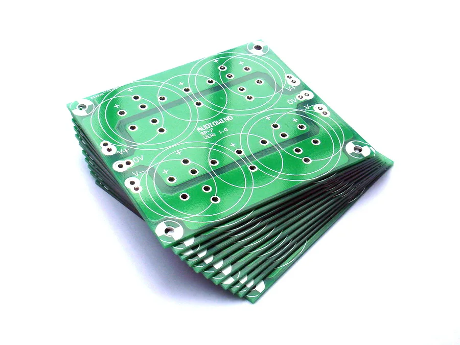 Capacitor Filter PCB, for Upgrade Audio Power Amplifier.